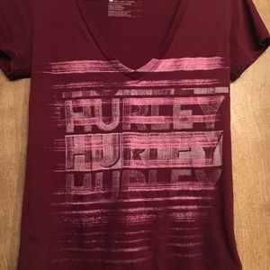 Maroon Hurley shirt. Great condition